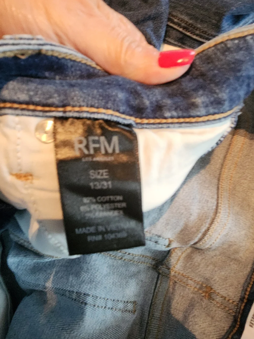 Boot Cut Dark Blue Denim